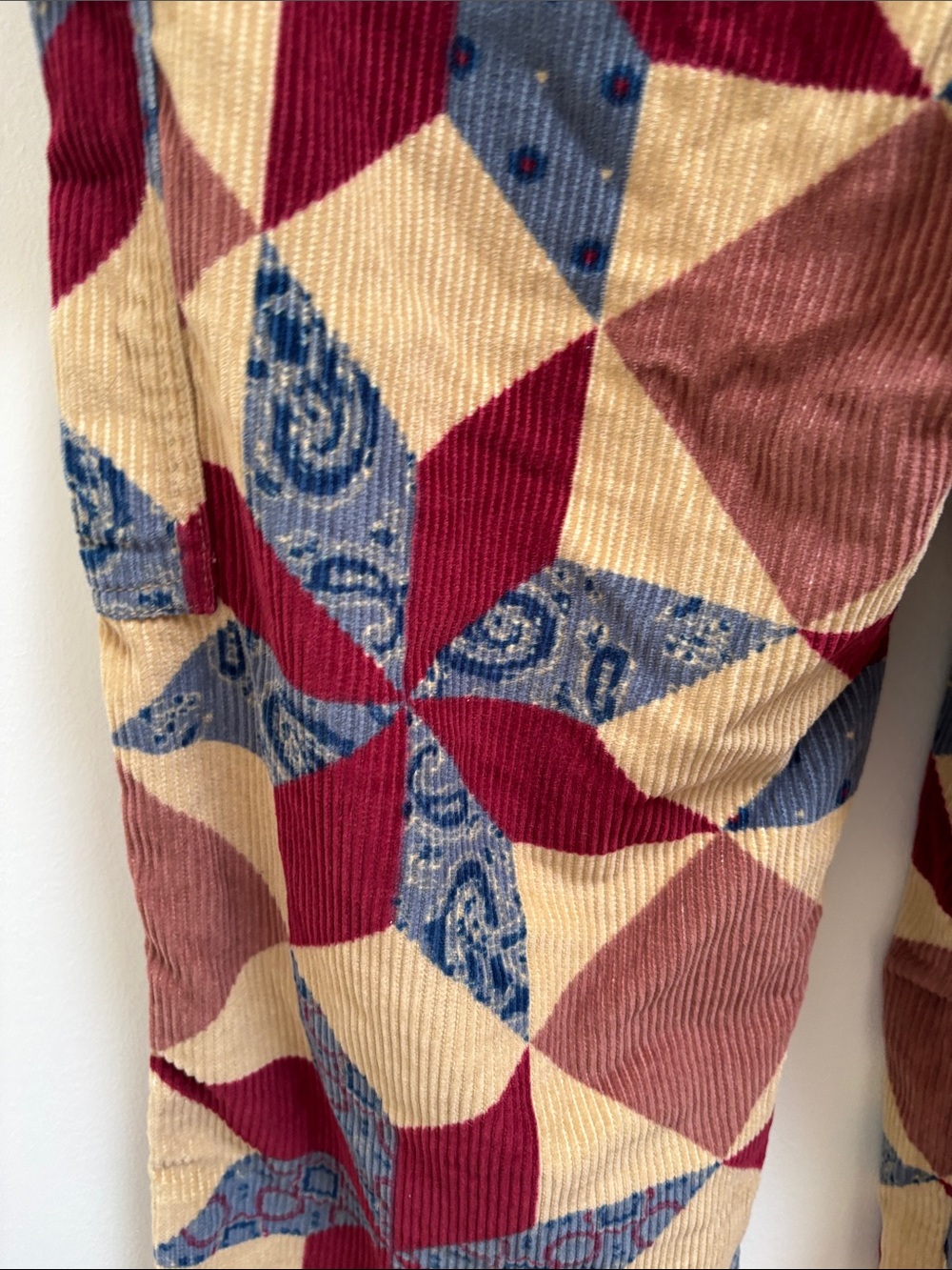 Urban Outfitters Multicolor Corduroy Patchwork Pants - Picture 10 of 13